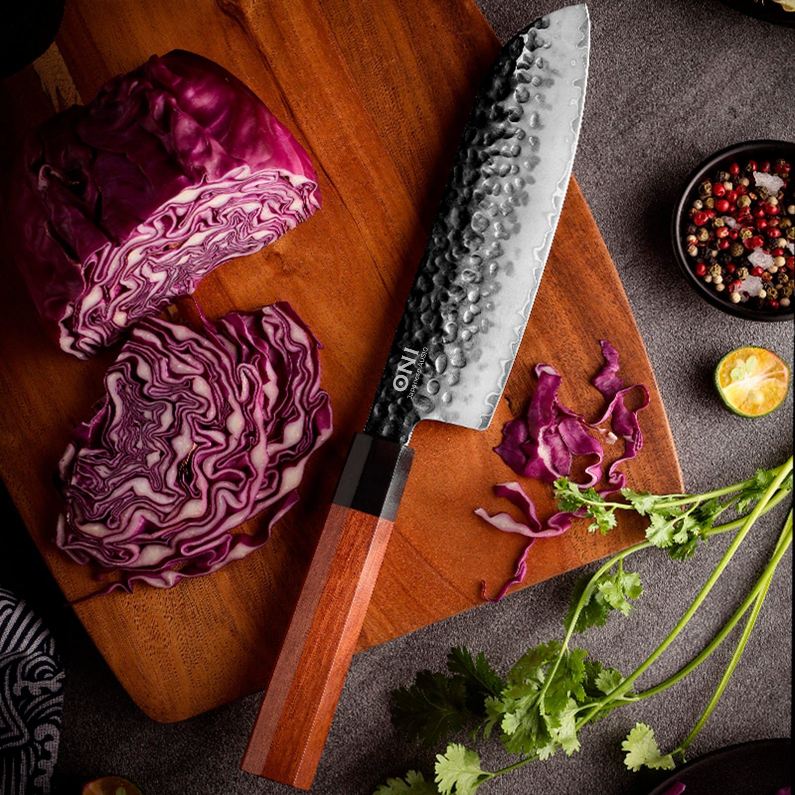 Oni Craft Santoku, 18 cm Japans keukenmes — photo 2 of 4